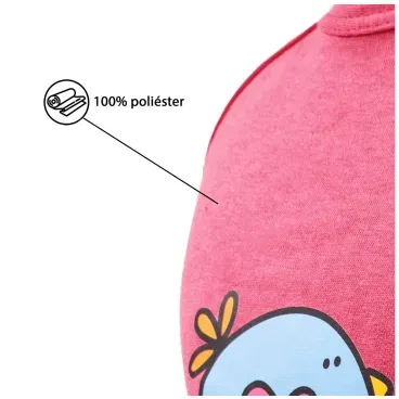 Vestido Pintinho Coral Fabrica Pet poliester